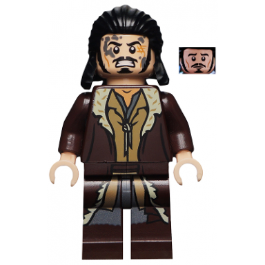 bard the bowman angry with mud splotches