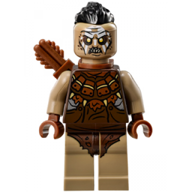 hunter orc with top knot and quiver