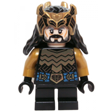 thorin oakenshield - gold armor and crown