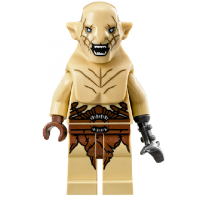 azog - wide open mouth