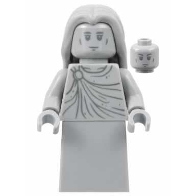 elf statue - straight hair skirt