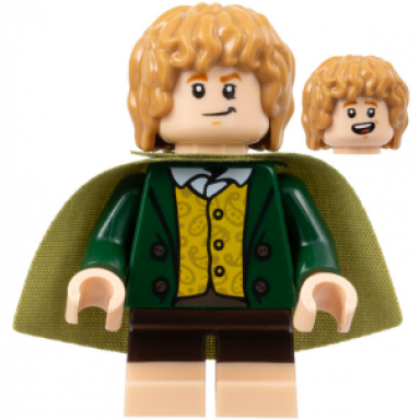 meriadoc brandybuck merry - medium nougat hair light nougat feet