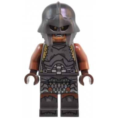 orc - medium nougat head pearl dark gray armor and helmet