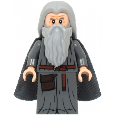 gandalf the grey - hair robe spongy cape