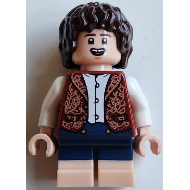 frodo baggins - dark red vest