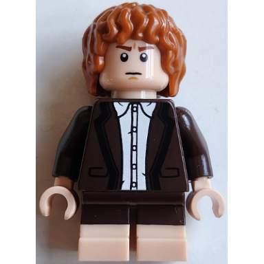 samwise gamgee sam - dark brown jacket
