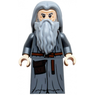 gandalf the grey - hair robe