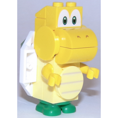 koopa troopa - scanner code with yellow lines