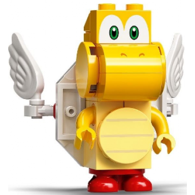 koopa troopa paratroopa - scanner code with blue lines
