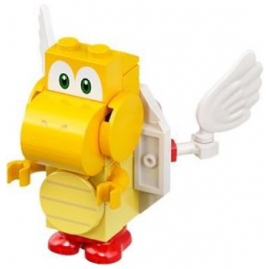 koopa troopa paratroopa - scanner code with yellow lines