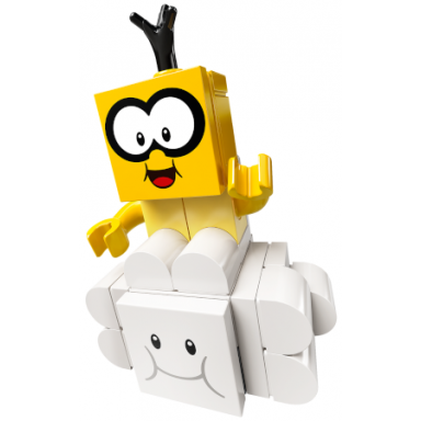 lakitu - sitting on cloud