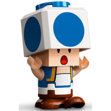 blue toad - surprised