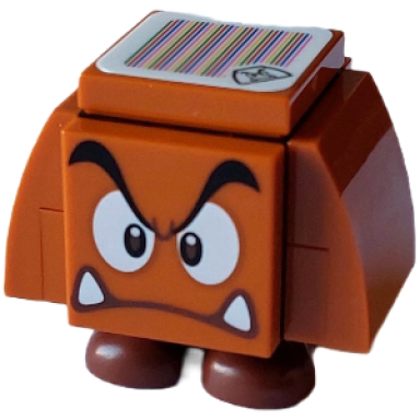 goomba black interior pieces - angry