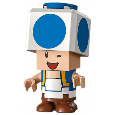 blue toad - winking