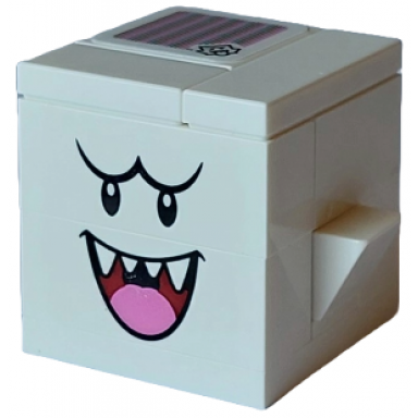 boo - dark pink tongue
