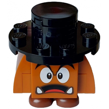 goomba black interior pieces - surprised black hat