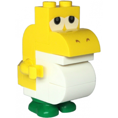 yellow baby yoshi - green legs