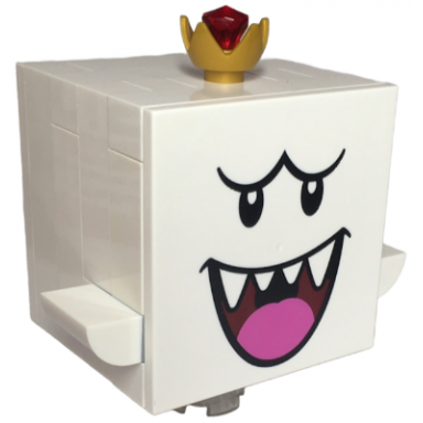 king boo - dark pink tongue