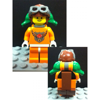 mba level three minifigure with backpack assembly