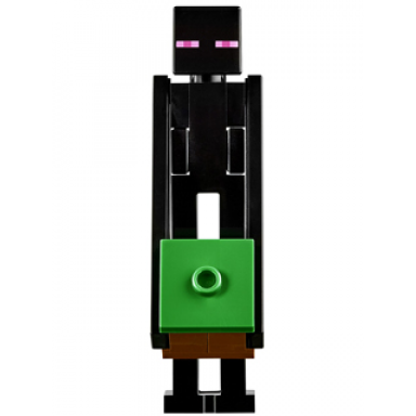 enderman - reddish brown block with bright green top