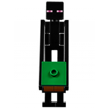enderman - reddish brown block with green top