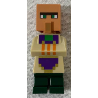 villager cleric - desert biome outfit