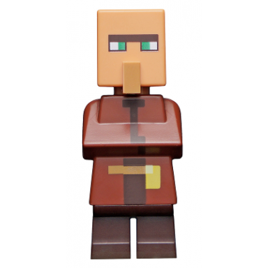 villager - dark tan pouch