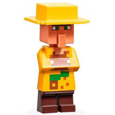 villager farmer - jungle biome outfit yellow hat