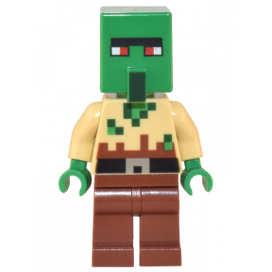 zombie villager - tan torso