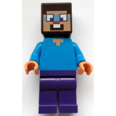 steve - dark purple legs dark azure around eyes
