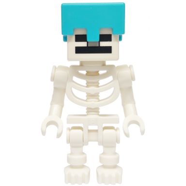 skeleton minecraft - medium azure helmet