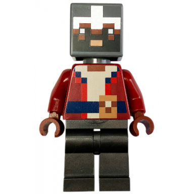 hero - dark red torso pearl dark gray legs