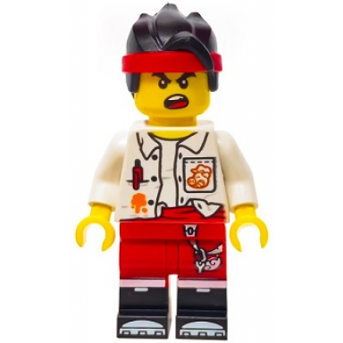 monkie kid - white shirt