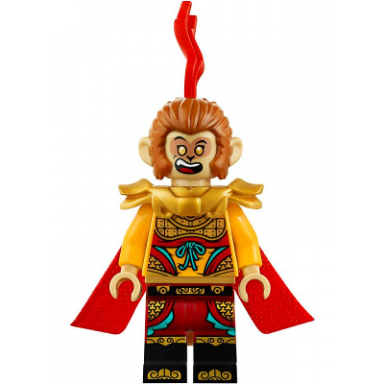 monkey king - pearl gold shoulder armor