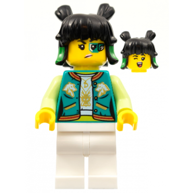 mei - dark turquoise jacket wink green eyepiece