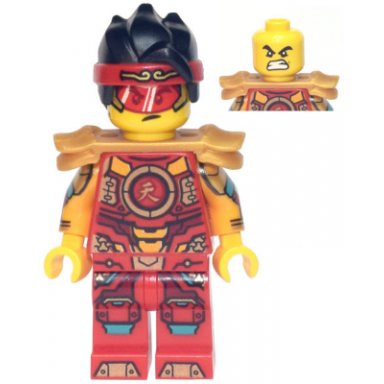 monkie kid - battle armor pearl gold shoulder pads