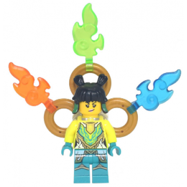 mei - neon yellow armor fire rings