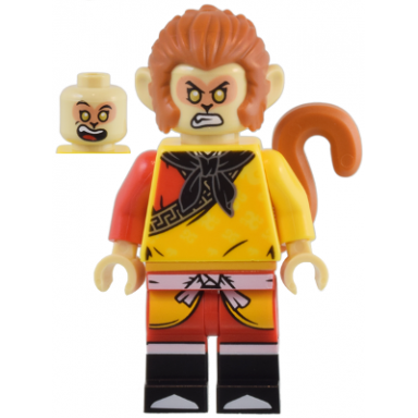 monkey king - yellow robe black bandana