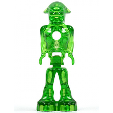 mars mission alien with marbled glow in dark torso