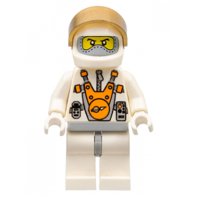 mars mission astronaut with helmet and balaclava