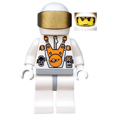 mars mission astronaut with helmet and messy hair and stubble