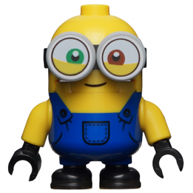 minion bob - blue overalls eyelids