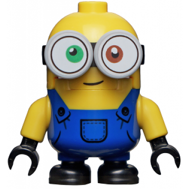 minion bob - blue overalls no eyelids