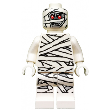 mummy - non-glow in dark pattern