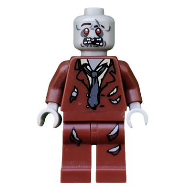 zombie reddish brown suit