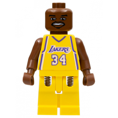 nba shaquille oneal los angeles lakers 34 home uniform