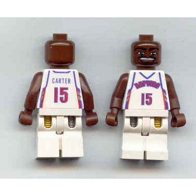 nba vince carter toronto raptors 15 white uniform