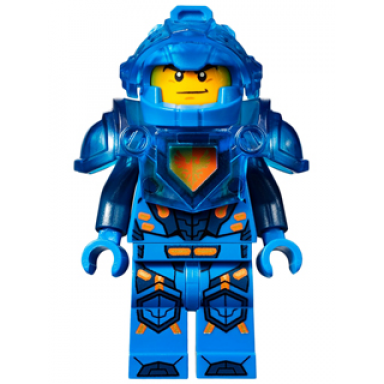 clay moorington - blue helmet trans-dark blue visor and armor ultimate clay