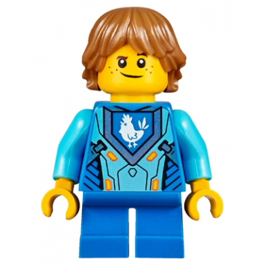 robin underwood - hair blue short legs
