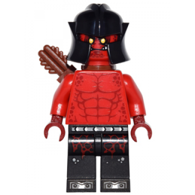 crust smasher - bare chest black legs reddish brown quiver